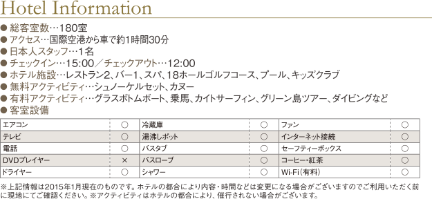Hotel Information